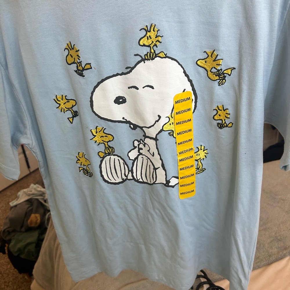 Peanuts Snoopy Blue Kids T-Shirt